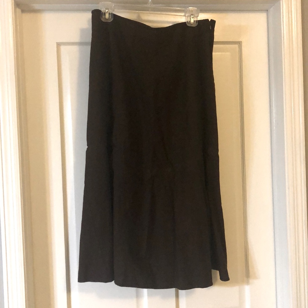 Christopher & Banks brown skirt
